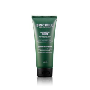 Brickell Mens Products Daily Strengthening Shampoo for Men Mint & Tea Tree Oil To Soothe Dry and Itchy Scalp Sulfate Free and Paraben Free With Pro-Vitamin B5 & Hydrolyzed Protein 3.4oz Scented
