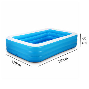 Hồ Bơi Bơm Hơi Hình Chữ Nhật PVC dày Nhiều Kích Cở cho bé và gia đình - Bể bơi phao cao cấp HBCN-3T