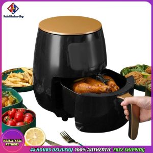 Vodool 6L Electric Oilless Cooker Multifunctional Oil Free Air Fryer Automatic Digital Air Fryer Large Capacity for Household