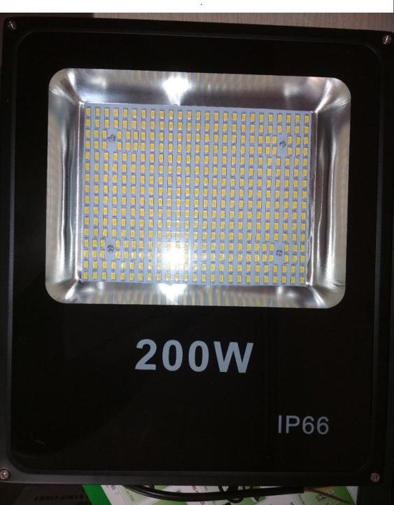 ĐÈN PHA 200W MẶT KÍNH IP66 MẪU MỚI - SIÊU SÁNG