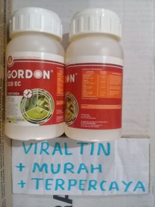 gordon 250 ml insektisida pembasmi hama ulat dan serangga