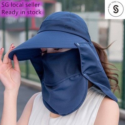 SG seller* Sun-resistant Hat Adjustable Summer Korean-style