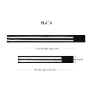 Sport Armband Wristband Reflektif Band Safety Belt LED Light Arm Leg band / Gelang Reflektif Safety Reflective Arm Wrist Ankle Band Night Running Olahraga