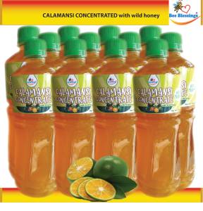 Bee Blessings Calamansi Concentrate with wild honey 600ml - By 12