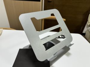 ECILY 360 Degree Rotating Computer Stand Laptop Stand Tablet Stand To Carbon Steel Portable Laptop Stand Foldable Heat Dissipation Height Adjustable Gaming Office Accessories