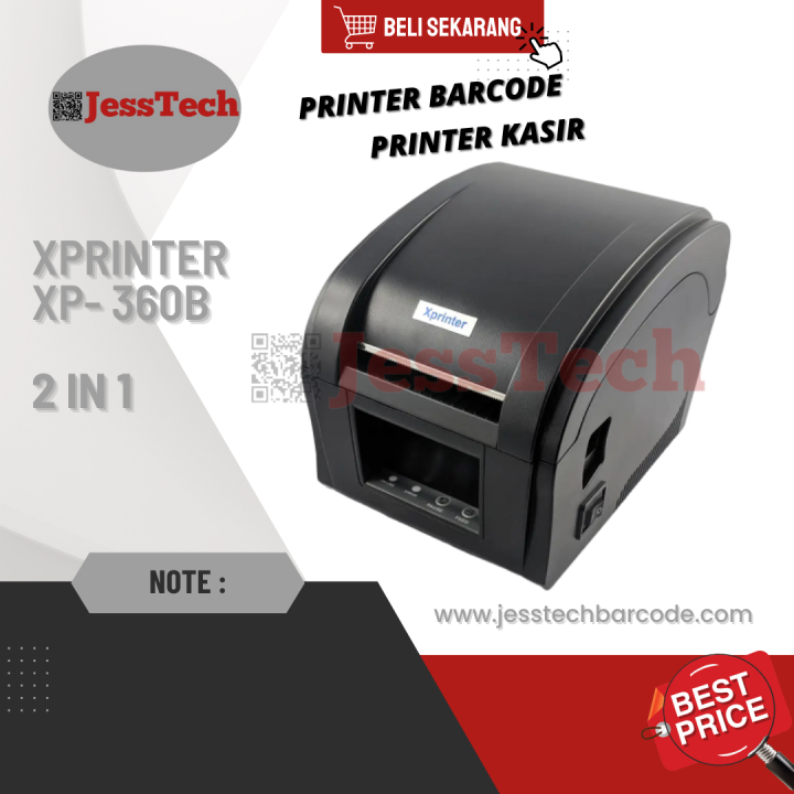 Xp Printer 360 XPRINTER XP 360B PRINTER LABEL STICKER XP 360 B BARCODE PRINTER ...