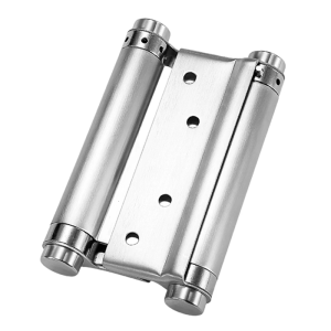Double Motion Spring Hinges Heavy Type Stainless Steel Rusts Resistant for Kitchen Bar Swing Door