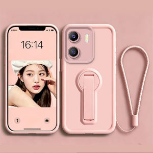 PBZZ Case for VIVO Y15S Y15A Y01 phones. Soft case made of silicone shockproof with a new design and aesthetic appeal. Rotates 360° with a holder and includes a cute lanyard for women. Model: JTXZZJ2
