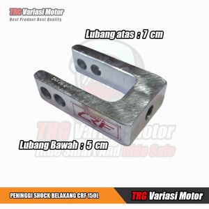 Peninggi Shock Belakang Crf Peninggi Belakang CRF Bahan Full Besi