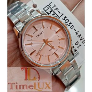CASIO LADIES SILVER LTP 1303D 4A