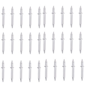10/30 cái đinh thép carbon hai đầu cho ván gỗ liền mạch không đánh dấu móng xi măng móng hai đầu đường gờ chân tường đinh không để lại vết