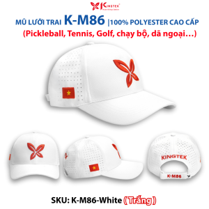 Mũ/Nón Lưỡi Trai Nam thời trang K-M86 - Chống UV Siêu Nhẹ Thoáng Khí Form Đẹp | Pickleball/Tennis/chạy bộ