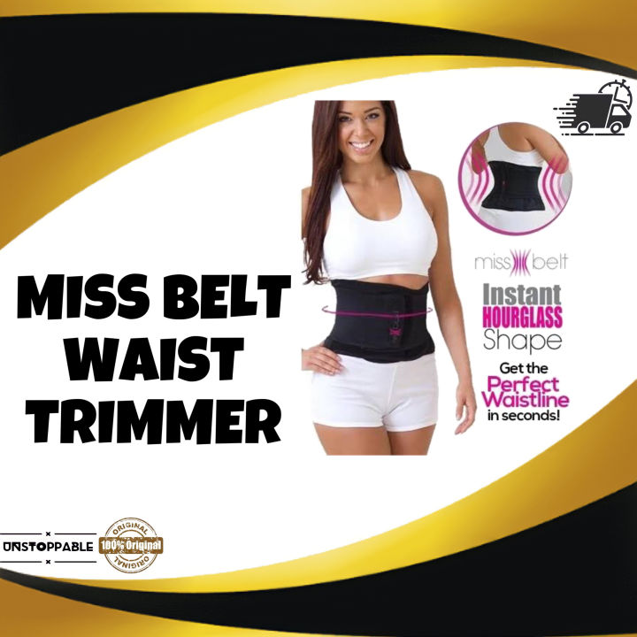 Miss Belt Waist Trimmer Miss Belt Waist Trainer and Body Shaper