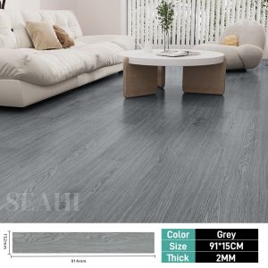  36PCS 3D Vnyl Floor sticker ( 91* 15cm) self adhesive PVC tiles Floor stickers Tiles Waterproof Self Adhesive Flooring Peel For Home and Office Floor Decoration