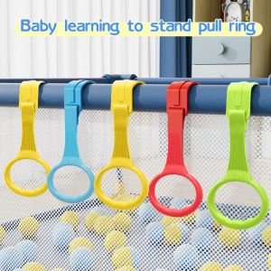 Pendants Pull Ring Help Baby Stand Hanging Ring General Bed Rings Baby Crib Toys