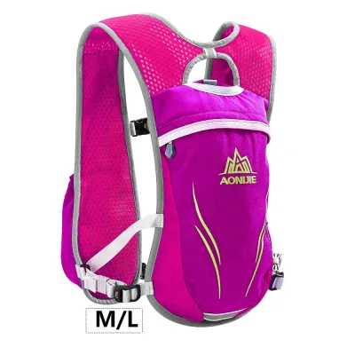 AONIJIE E885 5.5L Hydration Backpack Rucksack Bag Vest Harness For 1.5L Water Bladder Hiking Camping Running Marathon Race Sport