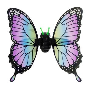 Cánh bướm đèn LED hóa trang cổ tích cho bé gái phát sáng nhiều màu Halloween Giáng sinh biểu diễn