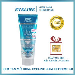 Kem Tan Mỡ Eveline Slim Extreme 4D Của Nga 250ml - Giảm Mỡ Bụng Cực Nhanh Giảm Rạn Da Săn Chắc Da An Toàn