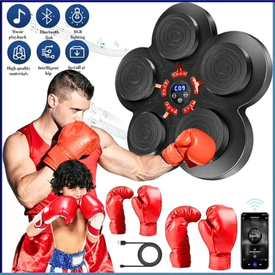BERGARANSI MKAS Mesin Tinju Musik Music Boxing Machine Wall Target Bluetooth 9 Speed M101 / mesin target tinju / music boxing mesin tinju / alat latihan tinju boxing dinding musik music elektrik / papan tinju musik