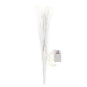 ช่อดอกไม้ไฟ LED แบบไฟ LED ขนาด15.75นิ้วสำหรับการตกแต่งงานปาร์ตี้ภายในบ้านวันคริสต์มาสงานแต่งงาน