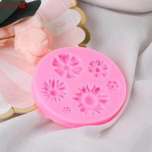 🚚【Local Express Delivery】🚚 3D Sunflower Flower Petals Embossed Silicone Mold  Fondant Cake Decor Tool