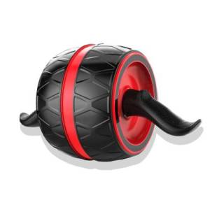 AB Wheel Exercise Fitness Wheel Abs Roller/Abs Exercise Equipment With Free Knee Mat Core Abdominal Trainers Strength Training Fitness [Jc Mall]