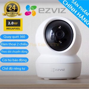 Camera Wifi EZVIZ C6N/H6C Pro 3MP/5MP Có Màu Có Hồng Ngoại ban đêm Siêu Nét Xoay 360 Độ - Bảo Hành Chính Hãng 24 Tháng