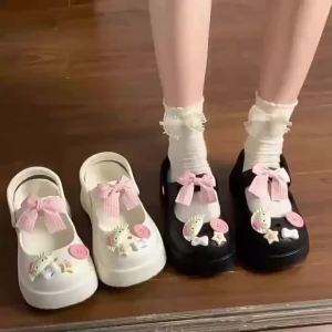 [Free Shipping] WomenS Thick-Soled EVA Clogs Cute And Sweet Summer Sandals For Girls Suitable For Commuting And Beach Wear