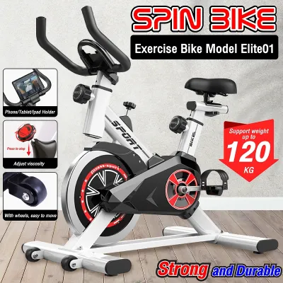 BG Sport Spin Bike Exercise Bike Fitness Equipment Spinning Bike Fitness Bike Model Elite