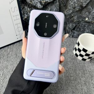 For Huawei Honor Magic 7 Pro Case Luxury Hard PU With Stand Protective Back Cover Case For Magic 7 6 Pro Magic7 Lite Phone Shell