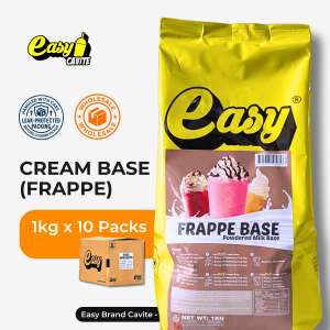 Easy Brand Cream Base 10kg - Powder for Frappe Milk Tea Shake. Negosyo [Wholesale / Secure Pack]