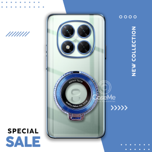 Case Poco X7 5G Softcase Plating Luxury Dengan Ring Standing Terbaru Premium Casing