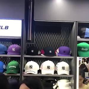 Fully Enclosed Baseball League World Series MLB Flat Brim Hat American Size Classic Style