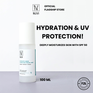 NUVI Ultimate Aqua Hydrating Facial Mist - Makeup Setting Spray Mist Spray Mist Sunblock Hydrating Mist