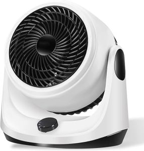 Electric Fan Portable Electric Fan Air Wind with 6 Modes 25W Durable and Safe Space Keimav