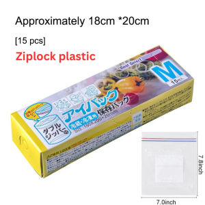Kitchen Storage Bag Zipper Type Reusable Food Storage Bag Sealed Fresh-keeping Refrigerator Storage Bag Double Sealed
