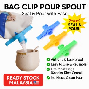 HOME BEST 1pc Food Sealing Clip Cover Cap Fresh Seal Pour Liquid Kitchen Clamp Plastic Tool Storage Reusable Bag Sealer Holder Makanan Penutup Klip Segar Tuang Cairan Dapur Penjepit Alat Penyimpanan 食品密封夹盖帽新鲜密封倒液厨房夹塑料工具收纳 FZ1-0048