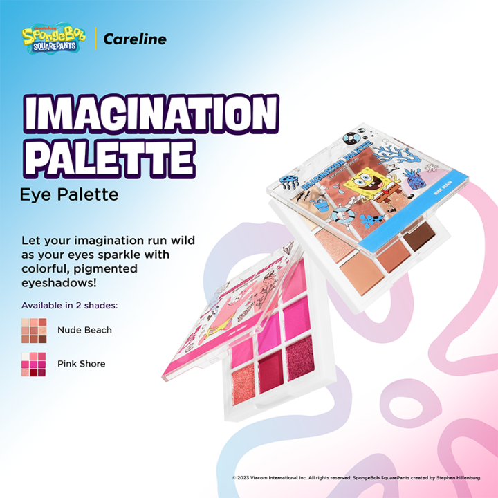 SpongeBob x Careline Imagination Palette Eyeshadow 7.25g Lazada PH