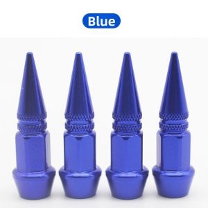 BETTERFORM 4pcs Đầu nhọn Nắp van lốp xe ô tô Phổ quát Sửa đổi cá nhân hóa Phụ tùng ô tô Nắp van lốp xe Xe đạp và xe máy