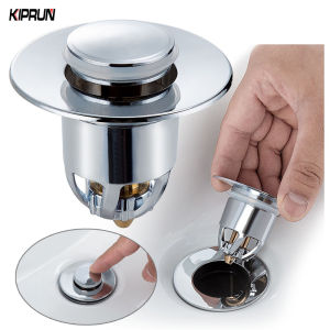 KIPRUN Sink Strainer Universal Sink Plug Drain Basin Pop up Strainer Shower Prevent Clogging Bounce Catcher Washbasin Water Stopper Cover Kitchen