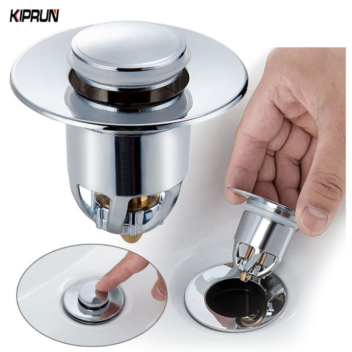 KIPRUN Sink Strainer Universal Sink Plug Drain Basin Pop up