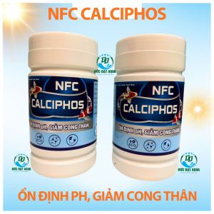 CALCIPHOS hộp 500g Kiểm soát ổn định tốt pH giảm cong thân cho cá koi cá cảnh thủy sinh