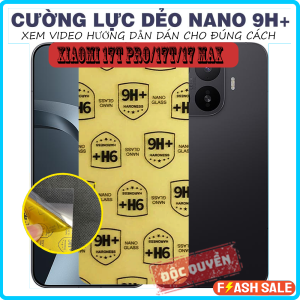 Tấm dán cường lực màn hình điện thoại Xiaomi17T-17-Max nana9H+