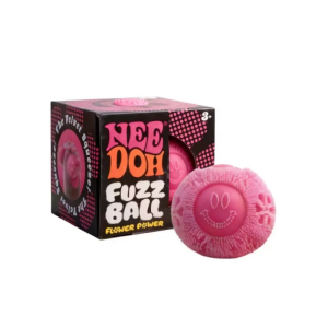 [SG STOCK]NeeDoh Fuzz Ball Flower Power Super Soft Squishy Stress Ball Sensory Fidget Toy Anxiety Relief Gift