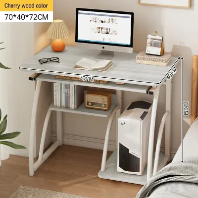 Home small office desk with keyboard tray Study Table Computer Desk For Home & Office Computer desk simple study home book desk writing desk Student Study Table available in multiple colors