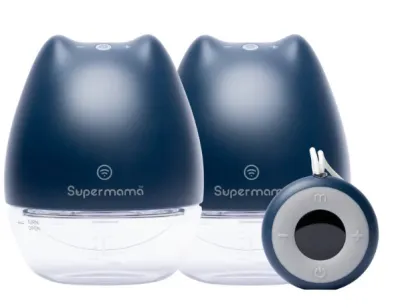 Supermama Air Plus Wearable Breast Pump with Remote