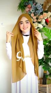 Pashmina Oval Shawl Ceruty Babydoll Terbaru Alifa Hijab