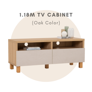 ALiST -  GORDY 118cm TV Cabinet / 178cm TV Cabinet / TV Storage / Kabinet TV Penyimpan TV / Living Room Cabinet / 电视柜 / 电视橱