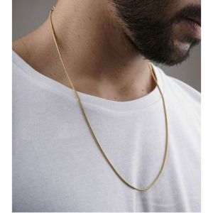 [Ready Stok] Kalung Panjang Emas Pria Wanita Korea Style Gold Kalung Anti Karat dan Anti Luntur Aksesoris Fashion Original