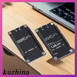 [kuzhina] NodeMcu Lua บอร์ดพัฒนา WiFi ESP-12F ESP8266 V2.1กระดานดำไมโคร USB CH340พร้อมปุ่มแฟลชและปุ่ม RST